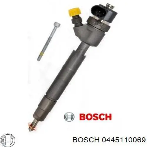 Injetor de injeção de combustível Bosch 0445110069 preço, a partir de 158,61 USD