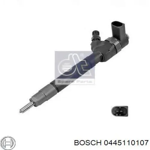 0445110107 Bosch Injetor de injeção de combustível