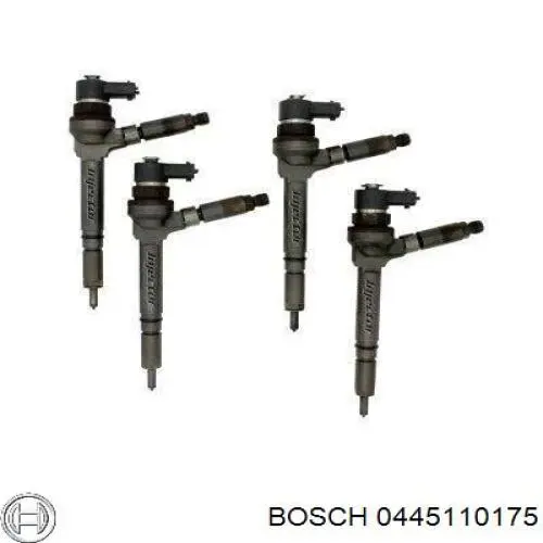 0445110175 Bosch Injetor de injeção de combustível