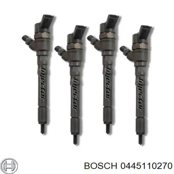 Injetor de injeção de combustível 0445110270 Bosch