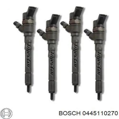 0445110270 Bosch Injetor de injeção de combustível