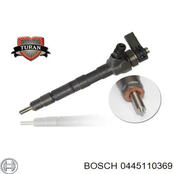 Compre 0445110369 Bosch Injetor de injeção de combustível