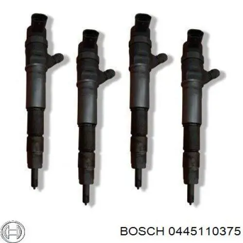 Injetor de injeção de combustível 0445110375 Bosch