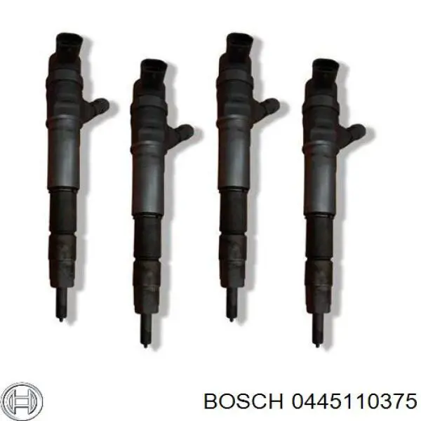 Injetor de injeção de combustível Bosch 0445110375