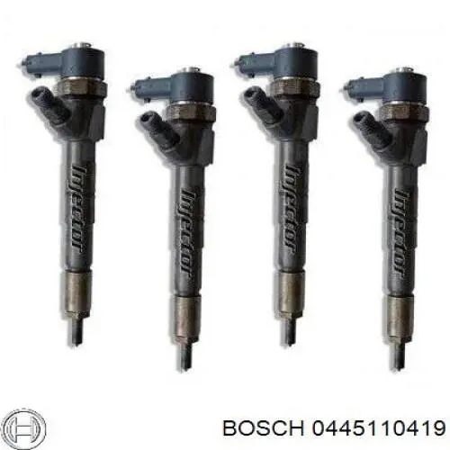 Compre 445110419 Bosch Injetor de injeção de combustível