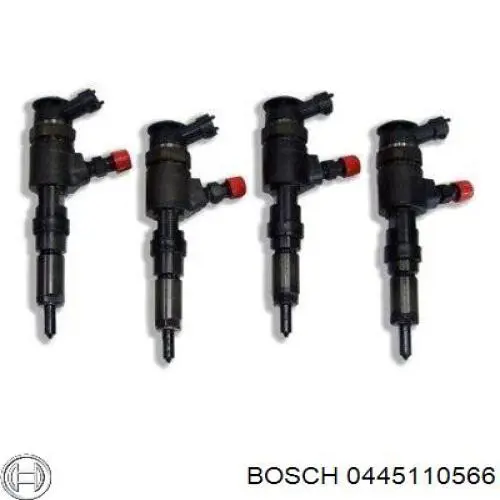 Injetor de injeção de combustível 0445110566 Bosch