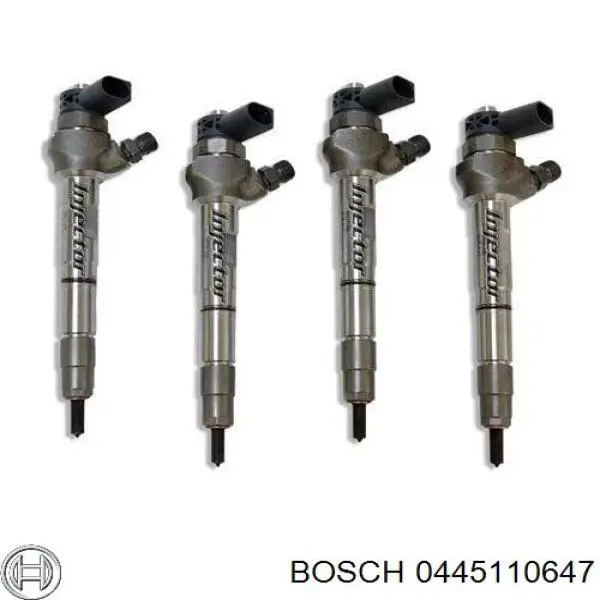 Compre 0445110647 Bosch Injetor de injeção de combustível