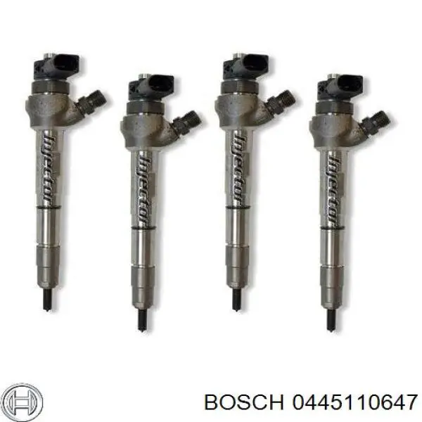 Injetor de injeção de combustível 0445110647 Bosch