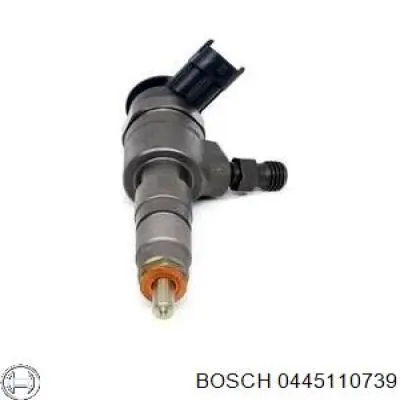 0445110739 Bosch Injetor de injeção de combustível