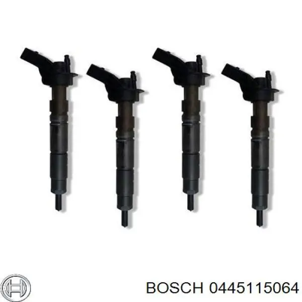 Injetor de injeção de combustível 0445115064 Bosch