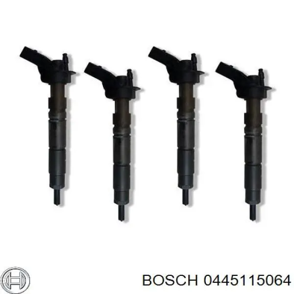 Injetor de injeção de combustível 0445115064 Bosch