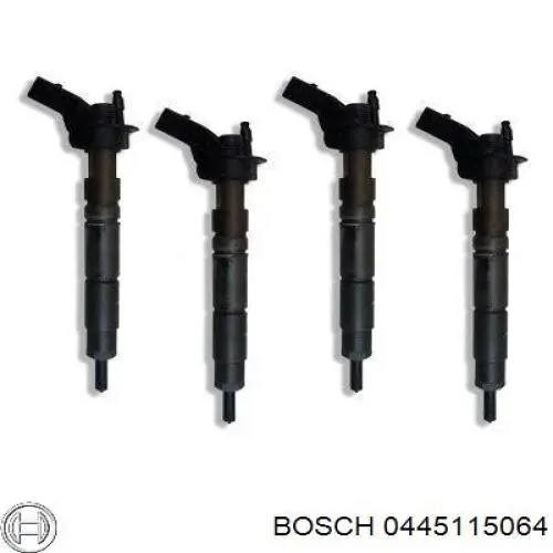 0445115064 Bosch Injetor de injeção de combustível
