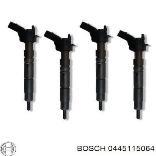 Compre 0445115064 Bosch Injetor de injeção de combustível