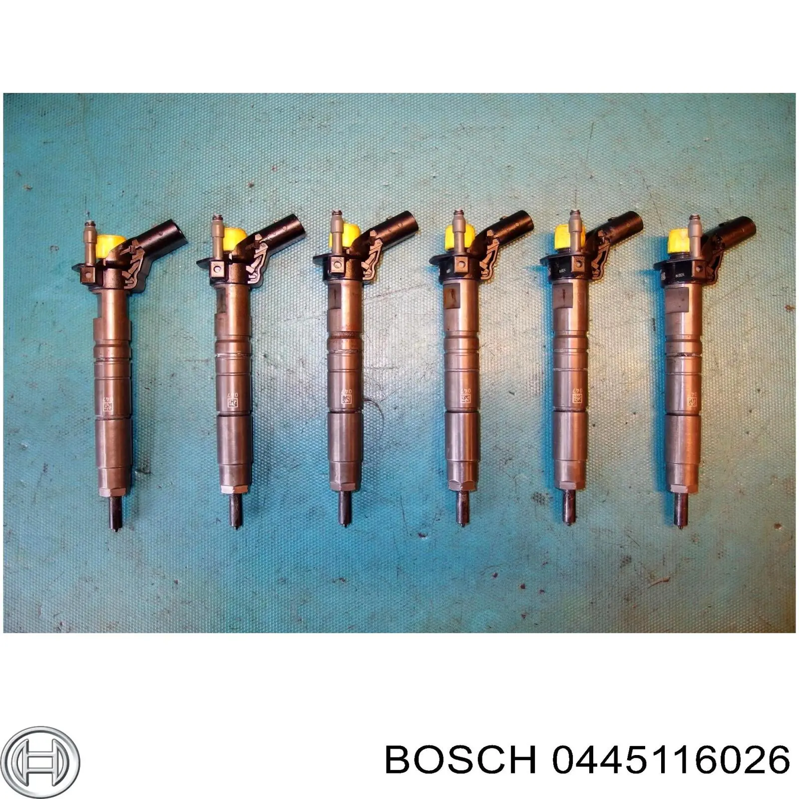 Injetor de injeção de combustível 0445116026 Bosch
