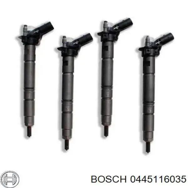 0445116035 Bosch Injetor de injeção de combustível