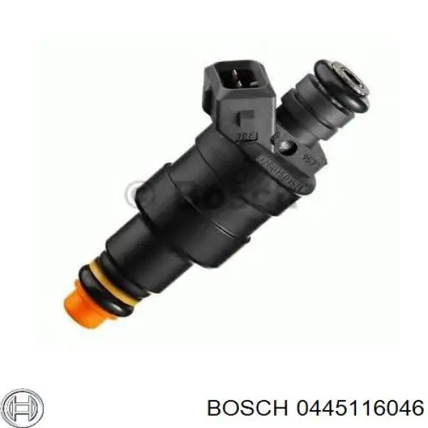 Injetor de injeção de combustível 0445116046 Bosch