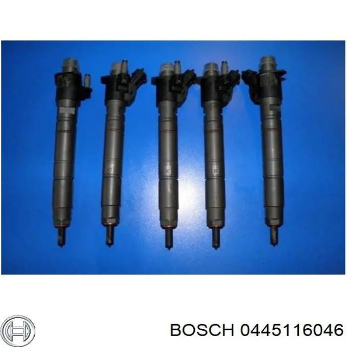 Injetor de injeção de combustível Bosch 0445116046