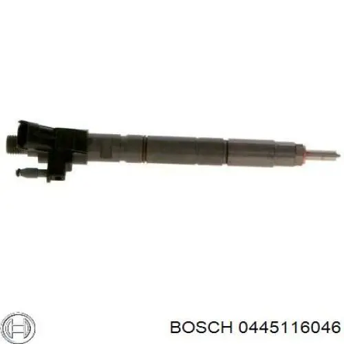 Injetor de injeção de combustível 0445116046 Bosch