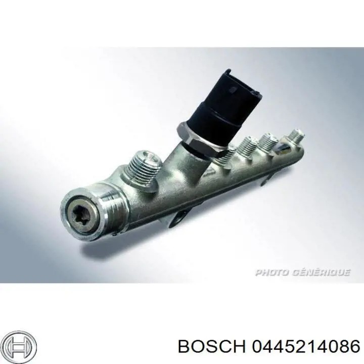 445214086 Bosch Distribuidor de combustível (rampa)