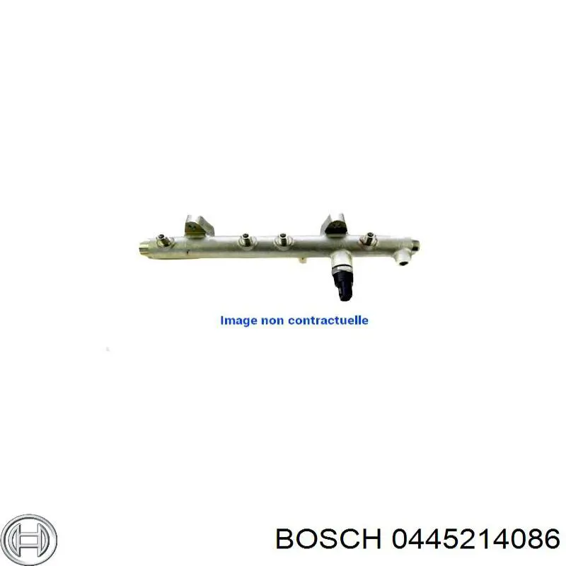 Compre 445214086 Bosch Distribuidor de combustível (rampa)