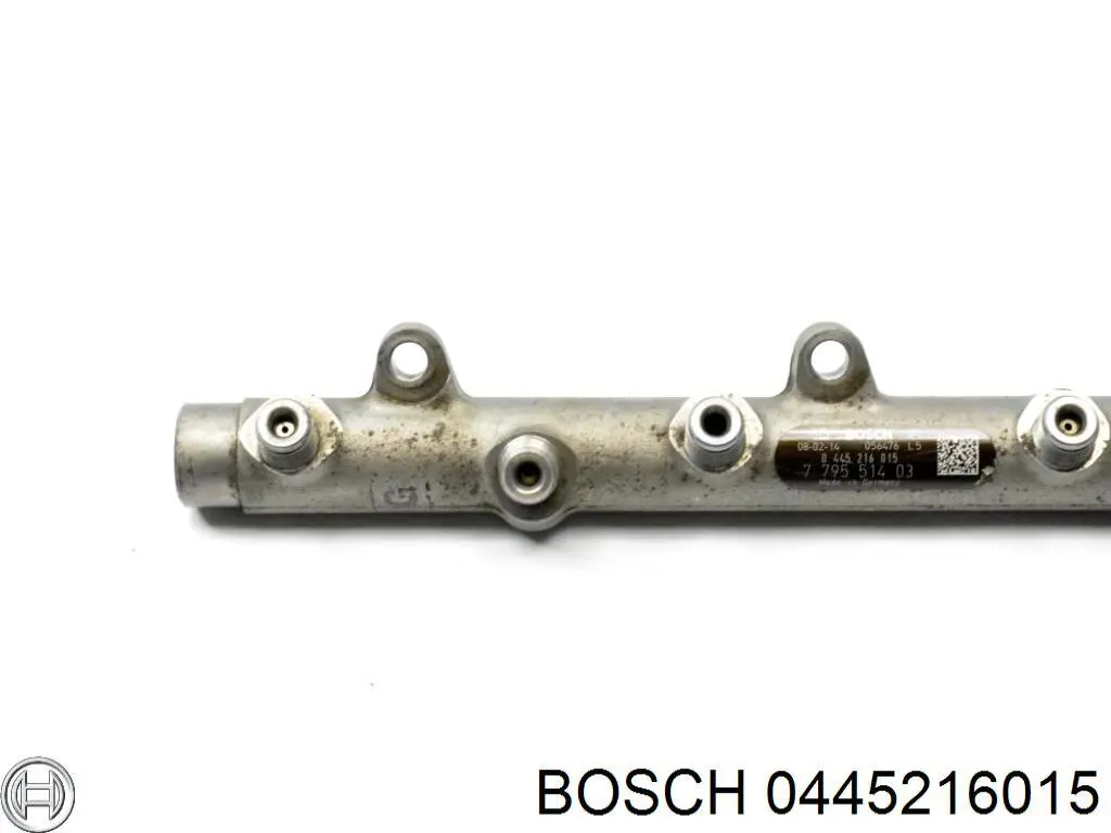 Distribuidor de combustível (rampa) 0445216015 Bosch