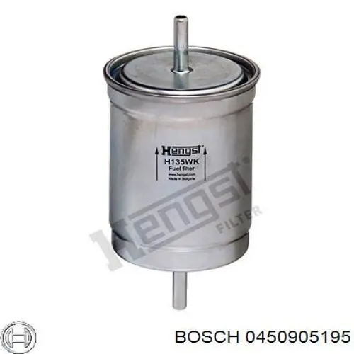 Compre 0450905195 Bosch Filtro de combustível