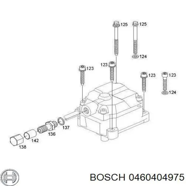  Bomba de combustível de pressão alta Chrysler Voyager II GS monovolume (1995 - 2001) II GS