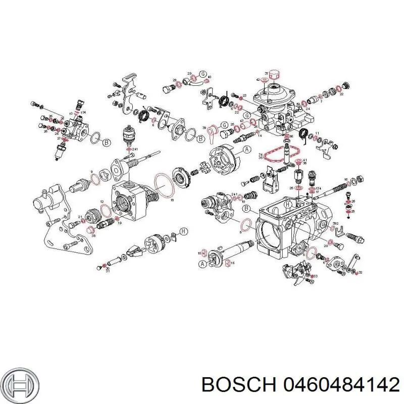  Bomba de combustível de pressão alta Citroen Saxo hatchback (S0, S1) (1996 - 2004) 