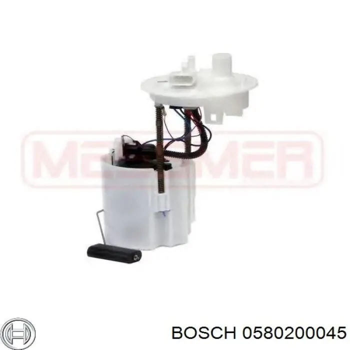 Módulo de bomba de combustível com sensor do nível de combustível Bosch 0580200045 preço, a partir de 92,10 USD