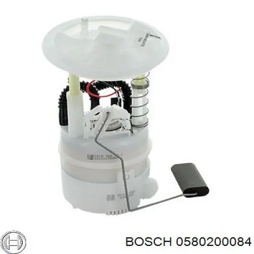 Módulo de bomba de combustível com sensor do nível de combustível Bosch 0580200084