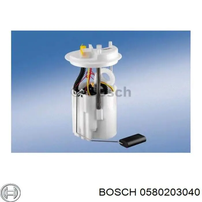 Compre 0580203040 Bosch Módulo de bomba de combustível com sensor do nível de combustível