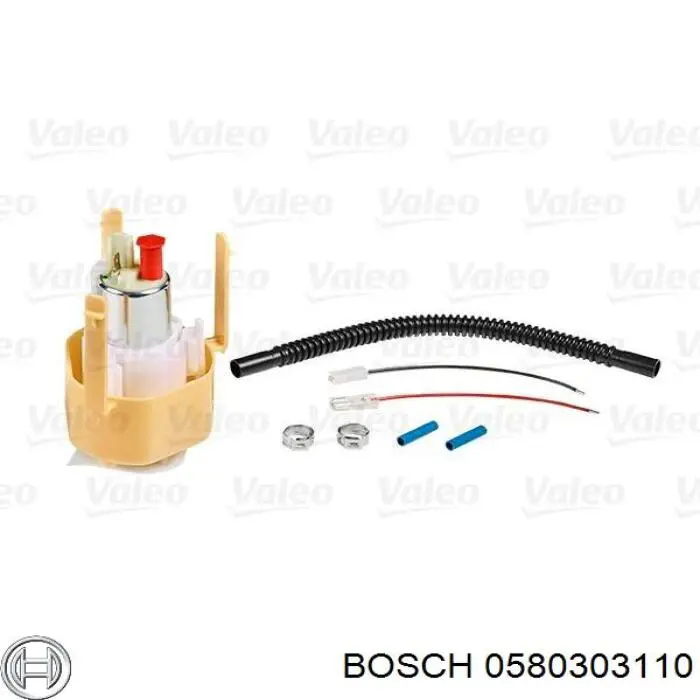 Compre 0580303110 Bosch Módulo de bomba de combustível com sensor do nível de combustível