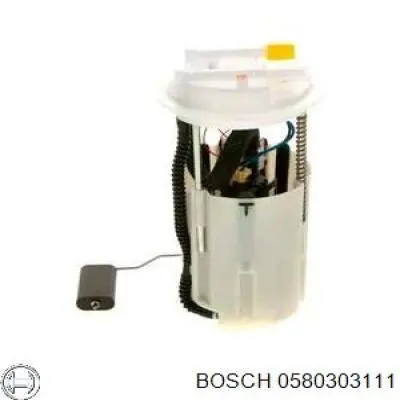 Módulo de bomba de combustível com sensor do nível de combustível 51782457 Fiat/Alfa/Lancia