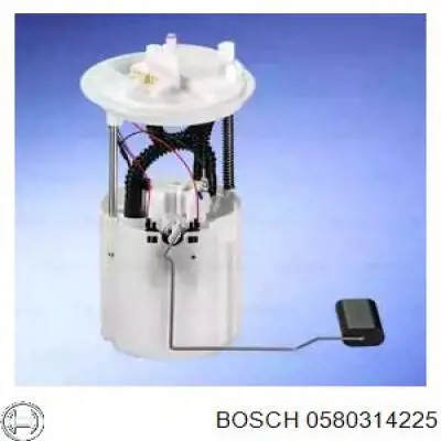 Compre 0580314225 Bosch Módulo de bomba de combustível com sensor do nível de combustível