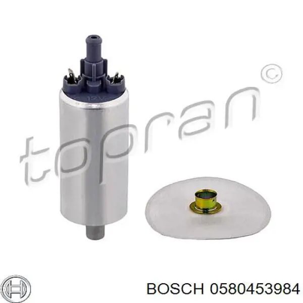 Compre 0580453984 Bosch Bomba de combustível elétrica submersível