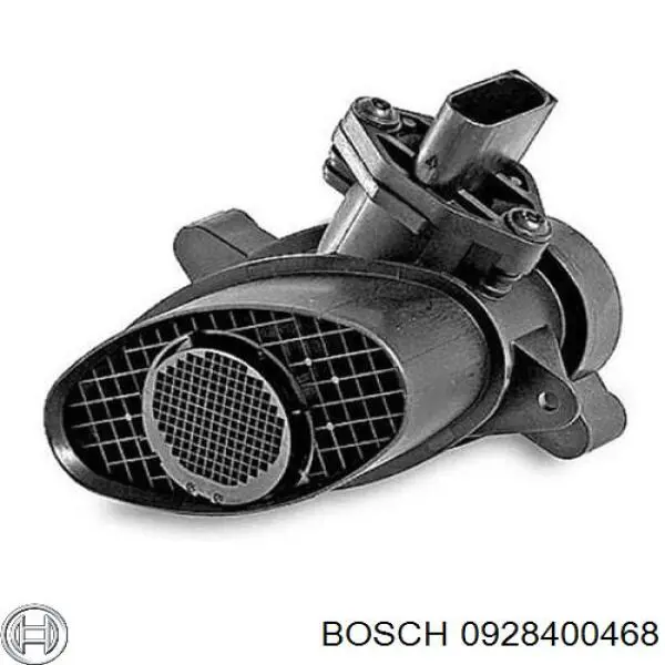 0928400468 Bosch Sensor de fluxo (consumo) de ar, medidor de consumo M.A.F. - (Mass Airflow)