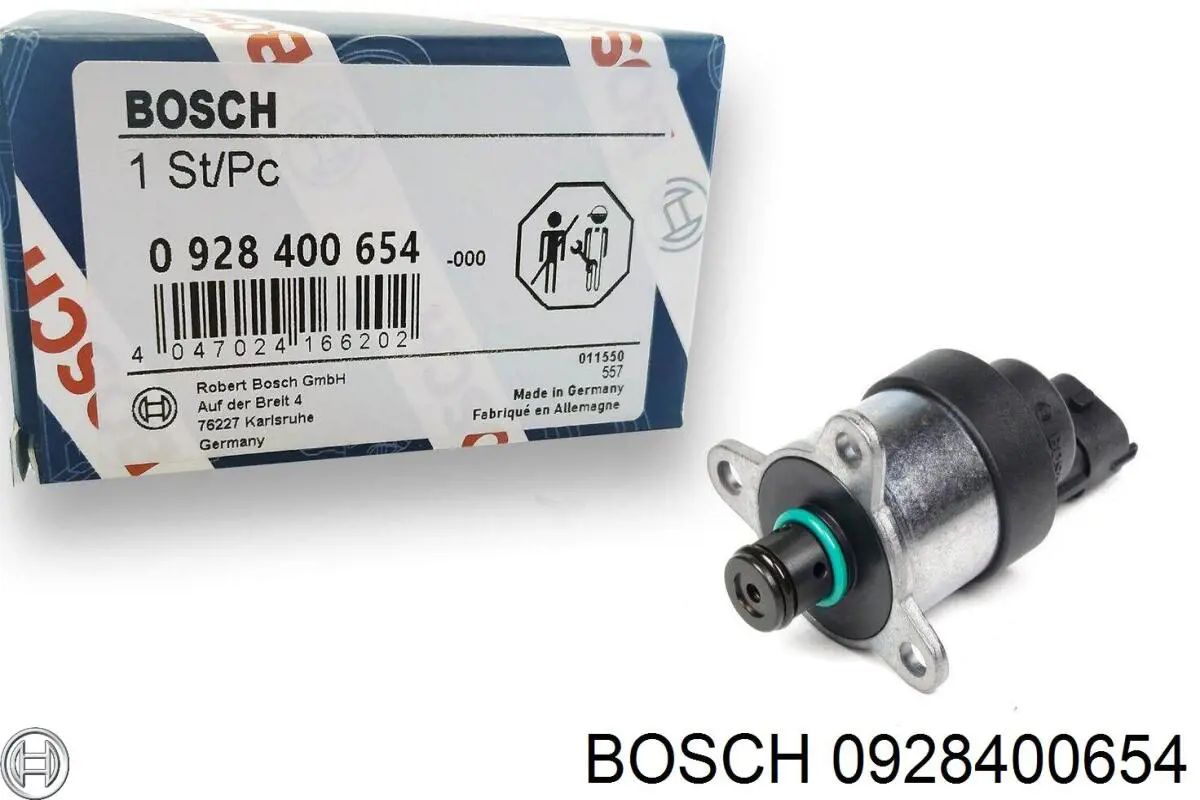 Válvula de regulação de pressão (válvula de redução da Bomba de Combustível de Pressão Alta) Common-Rail-System 0928400654 Bosch
