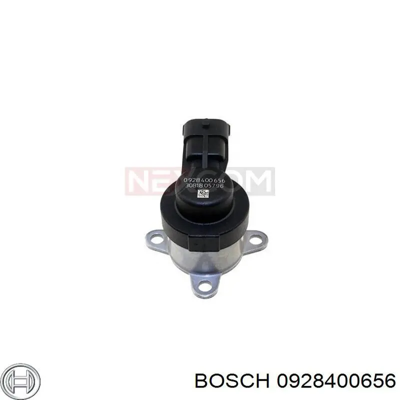 Válvula de regulação de pressão (válvula de redução da Bomba de Combustível de Pressão Alta) Common-Rail-System 0928400656 Bosch