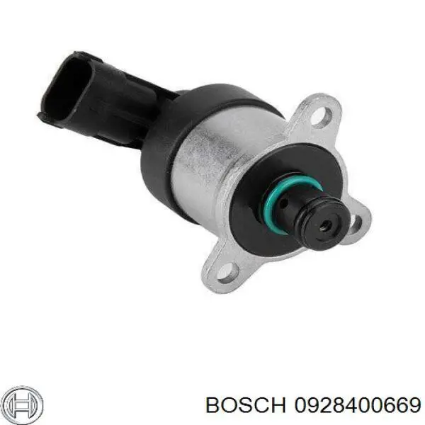 Válvula de regulação de pressão (válvula de redução da Bomba de Combustível de Pressão Alta) Common-Rail-System 0928400669 Bosch