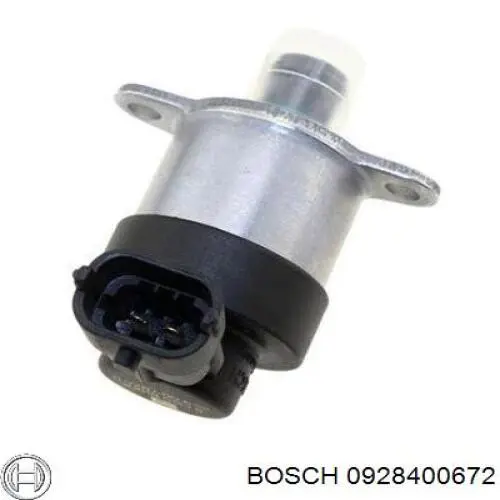 Válvula de regulação de pressão (válvula de redução da Bomba de Combustível de Pressão Alta) Common-Rail-System Bosch 0928400672