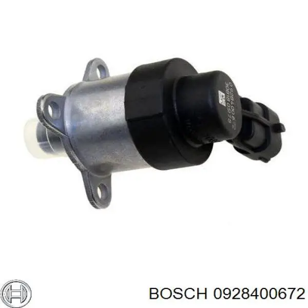 0928400672 Bosch Válvula de regulação de pressão (válvula de redução da Bomba de Combustível de Pressão Alta) Common-Rail-System