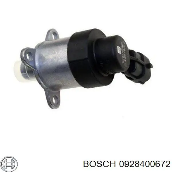 Válvula de regulação de pressão (válvula de redução da Bomba de Combustível de Pressão Alta) Common-Rail-System 0928400672 Bosch