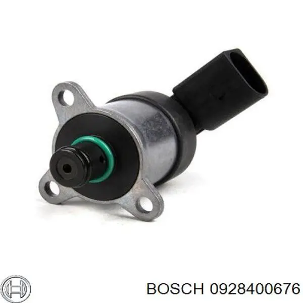 Válvula de regulação de pressão (válvula de redução da Bomba de Combustível de Pressão Alta) Common-Rail-System 0928400676 Bosch