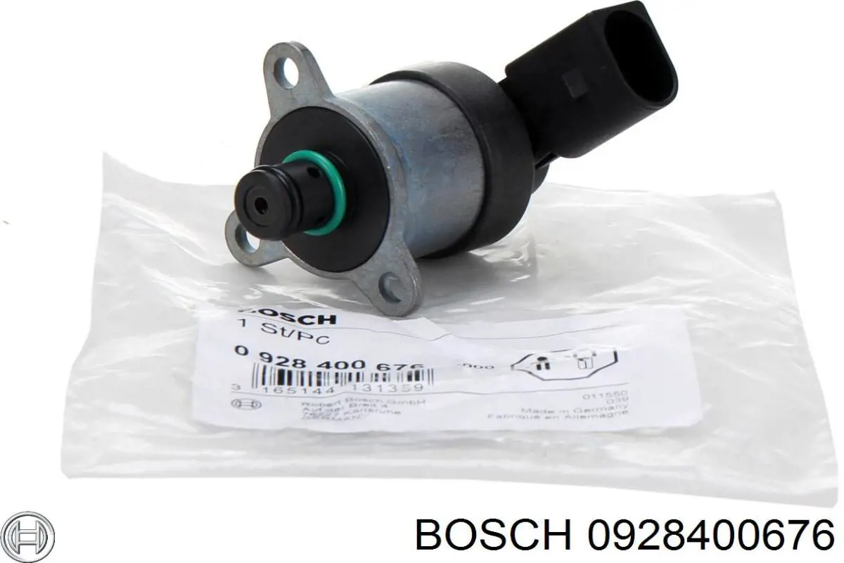 0928400676 Bosch Válvula de regulação de pressão (válvula de redução da Bomba de Combustível de Pressão Alta) Common-Rail-System