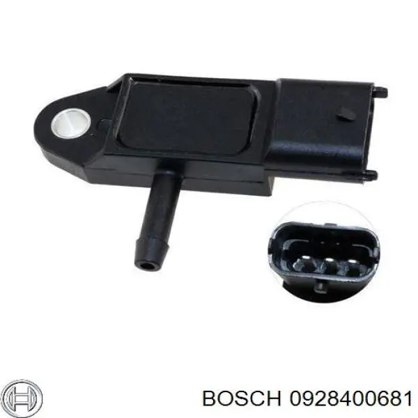 Válvula de regulação de pressão (válvula de redução da Bomba de Combustível de Pressão Alta) Common-Rail-System Bosch 0928400681