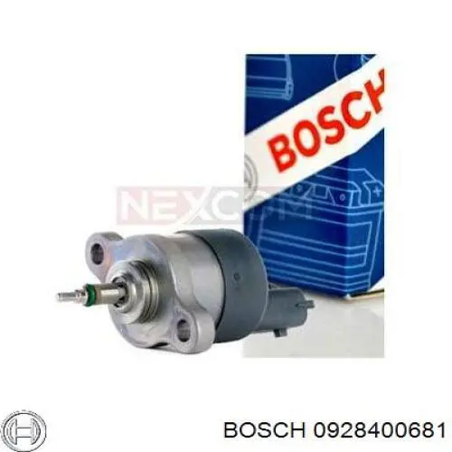 Válvula de regulação de pressão (válvula de redução da Bomba de Combustível de Pressão Alta) Common-Rail-System 0928400681 Bosch