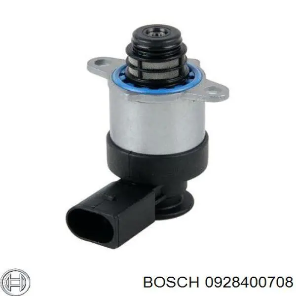 Compre 0928400708 Bosch Válvula de regulação de pressão (válvula de redução da Bomba de Combustível de Pressão Alta) Common-Rail-System