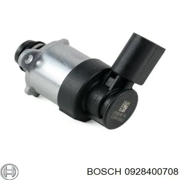 Válvula de regulação de pressão (válvula de redução da Bomba de Combustível de Pressão Alta) Common-Rail-System 0928400708 Bosch
