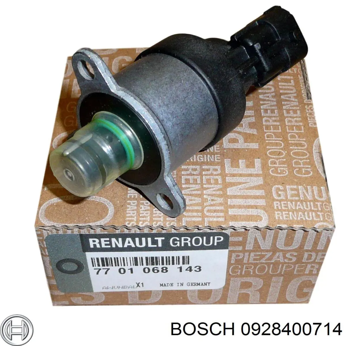 Válvula de regulação de pressão (válvula de redução da Bomba de Combustível de Pressão Alta) Common-Rail-System 0928400714 Bosch