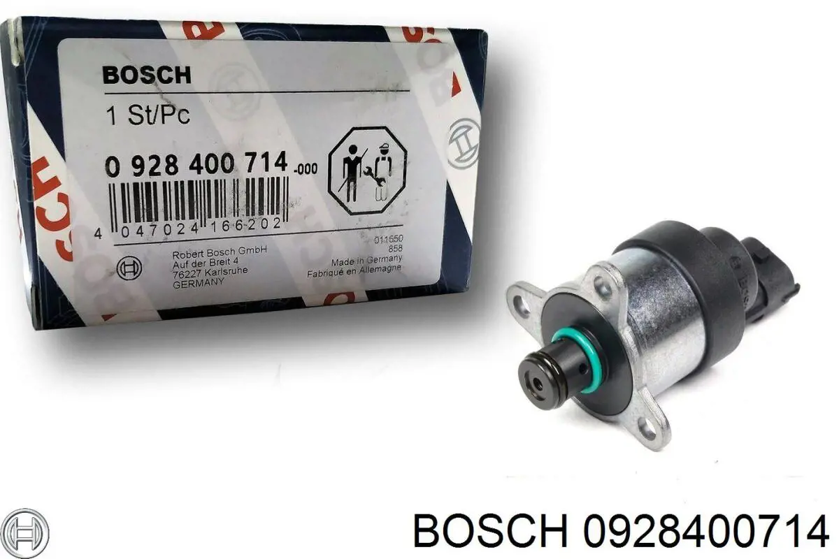0928400714 Bosch Válvula de regulação de pressão (válvula de redução da Bomba de Combustível de Pressão Alta) Common-Rail-System
